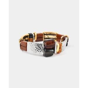 NEW ANNE-MARIE CHAGNON women's maia bracelet in mocha mousse